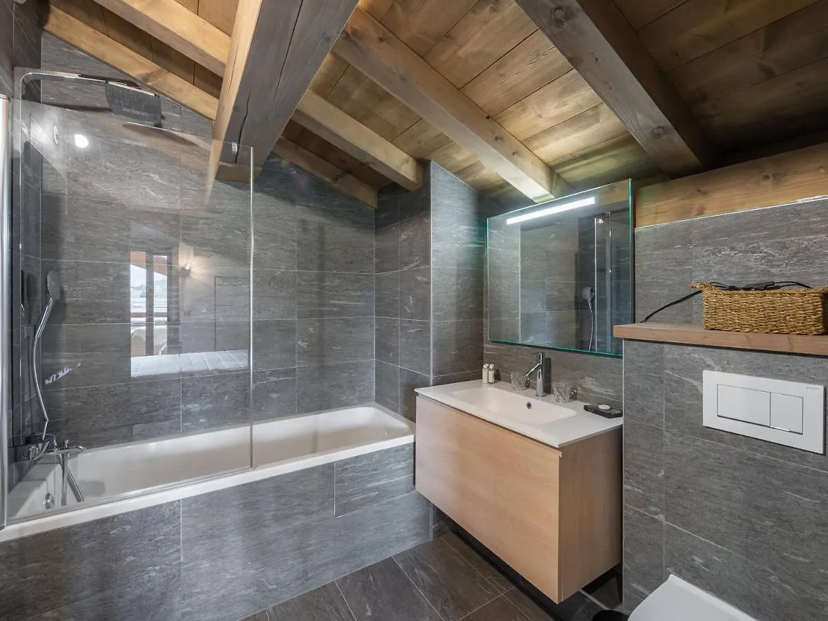 Appartement Chaleureux A Megeve Avec Sauna Et Parking - Fr-1-569-55 شقة